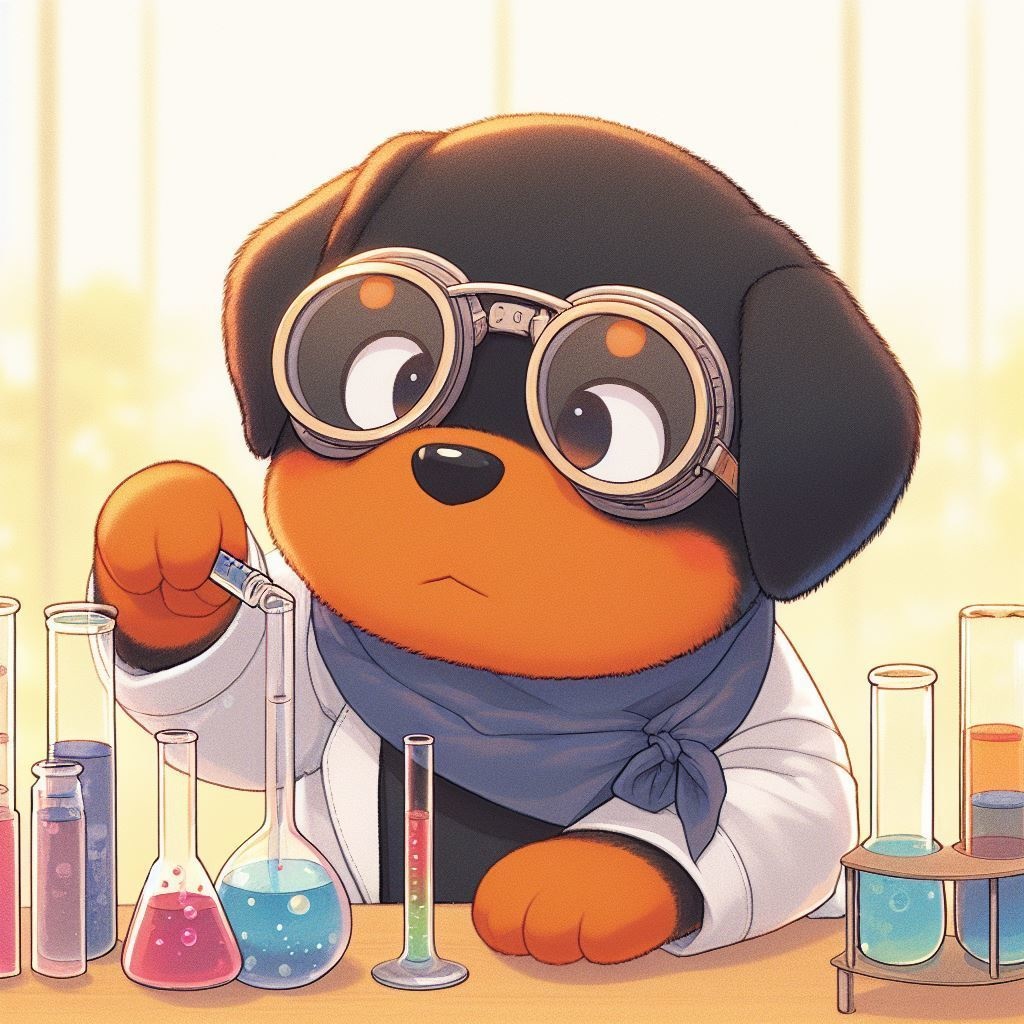 実験する動物キャラクター素材セット Vol.3 いぬ編(10枚組)