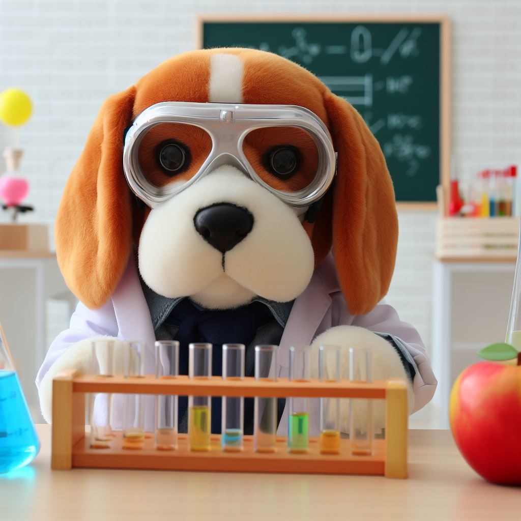 実験する動物キャラクター素材セット Vol.3 いぬ編(10枚組)