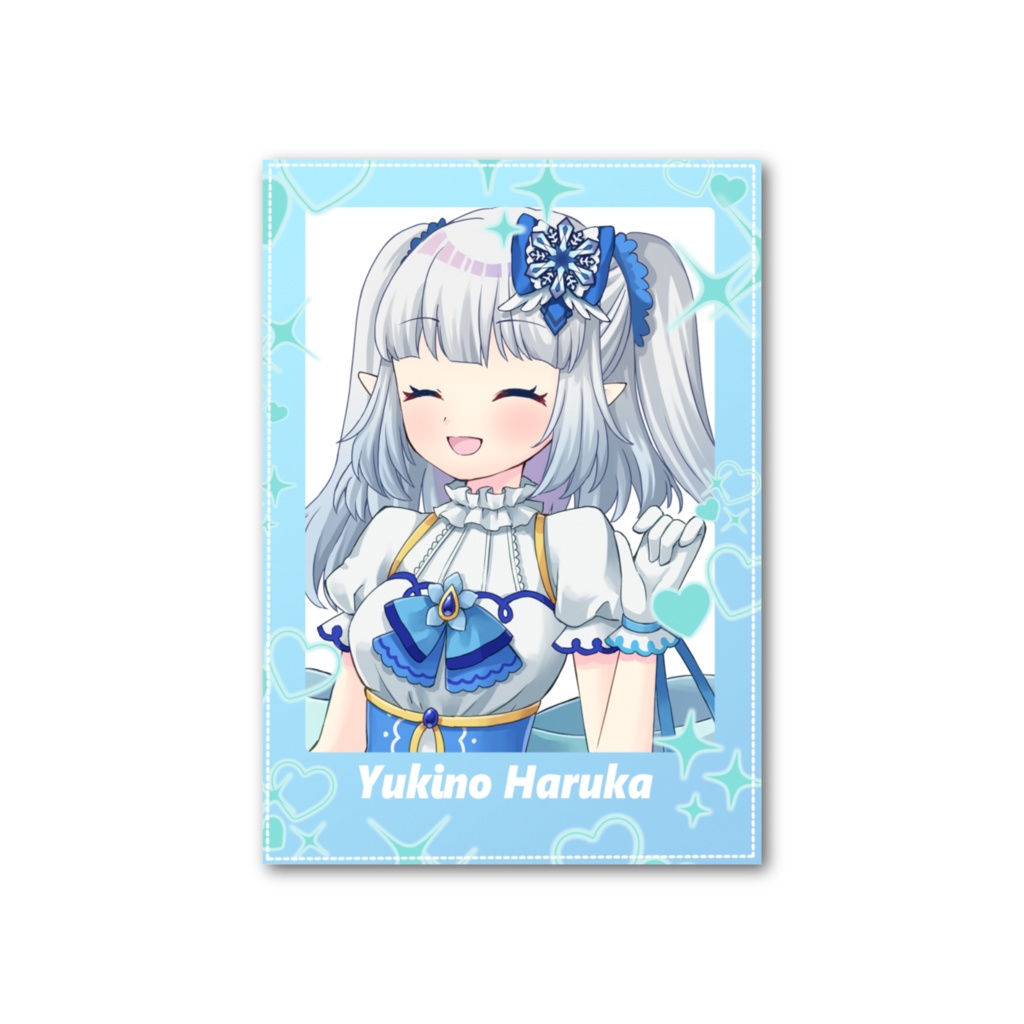 【オリ曲リリース記念】フォト風カード/雪乃遥華【からふらっふぃー】