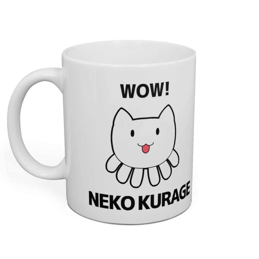 ねこくらげマグカップ