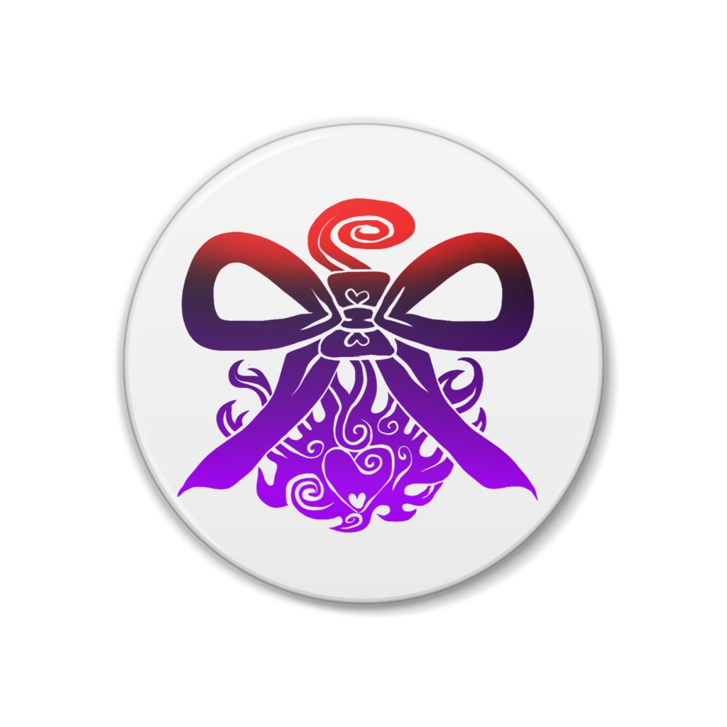 烙焔紋バッジ さんじゅーはちみり