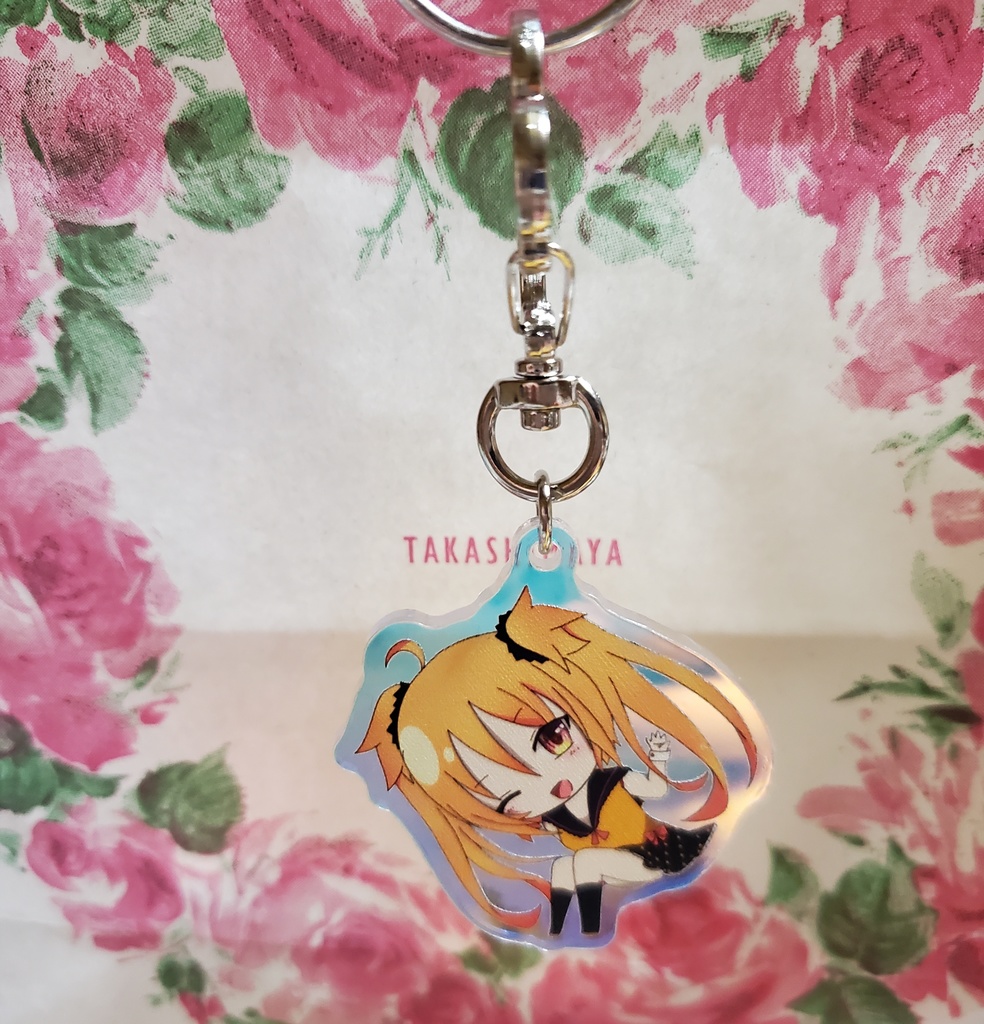 フラワーナイトガール【フリージア】(アクリルキーホルダー)