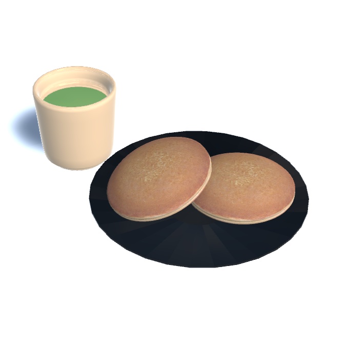 どら焼きお茶セット