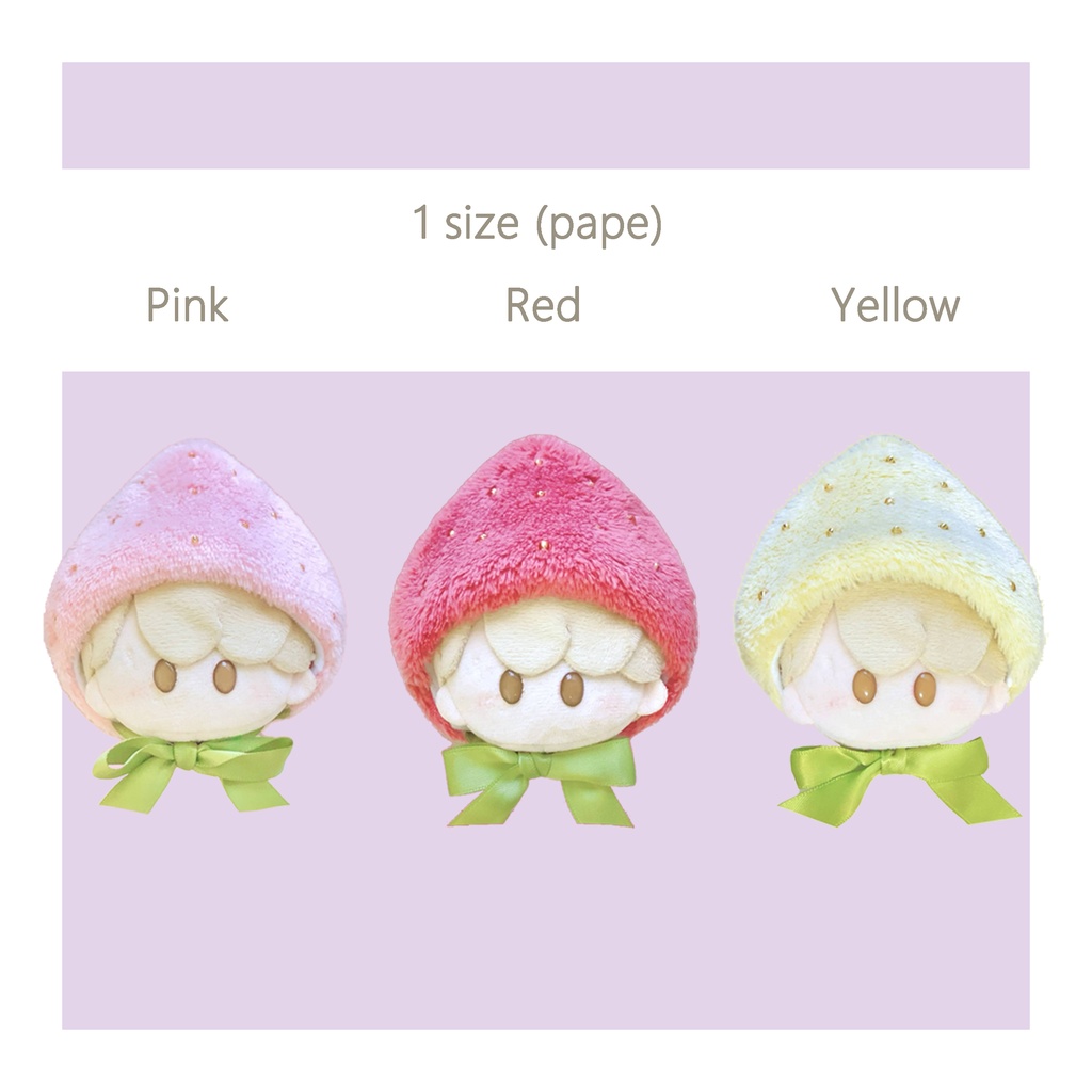 Fiuffy Strawberry/ 1 size