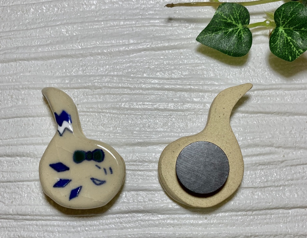 東方projectキャラクターモチーフmochiマグネット陶器(チルノ)