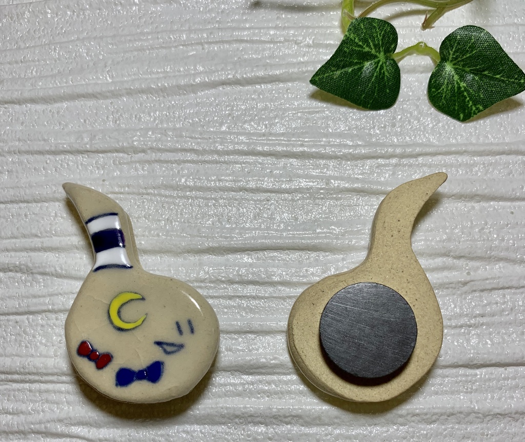 東方projectキャラクターモチーフマグネット陶器(パチュリー・ノーレッジ)