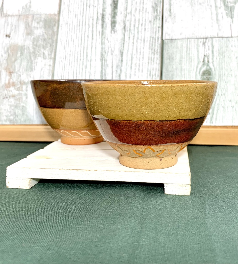 秋静葉・秋穣子モチーフ湯呑茶碗セット