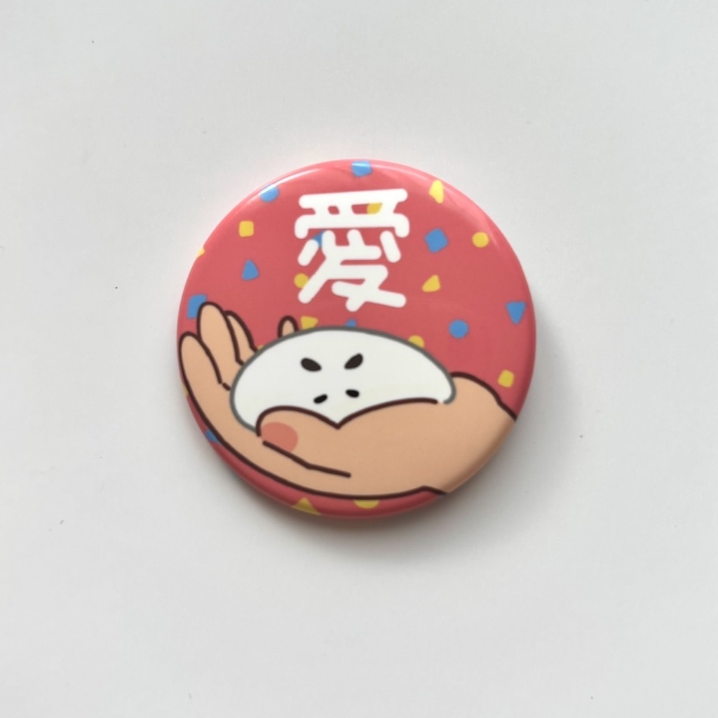 缶バッジ ぬくもり
