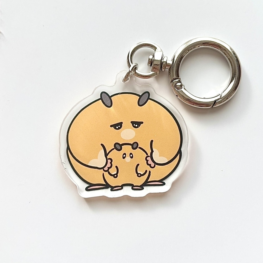 アクリルキーホルダー　愛し