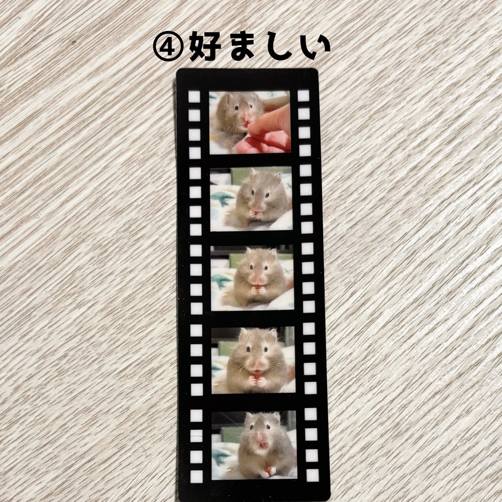 フィルム風しおり(全8種)