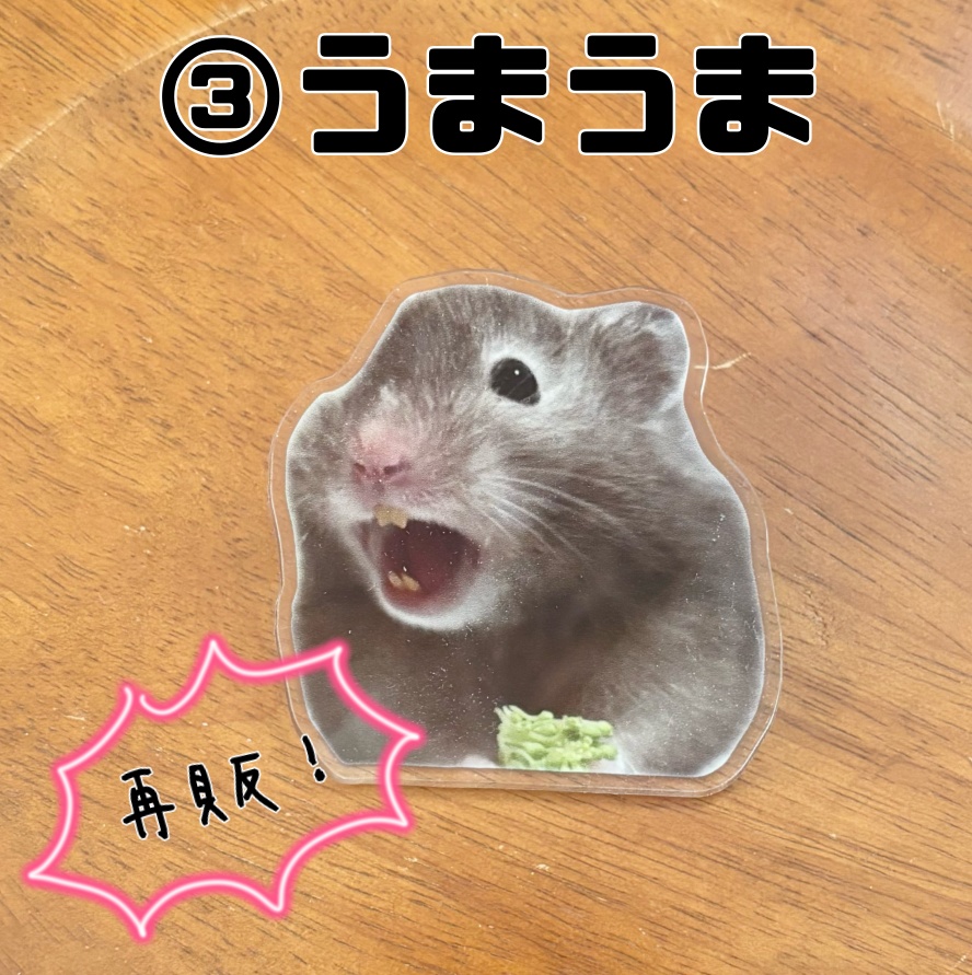 【新作&再販】まさかりの見守りクリップ(全7種)