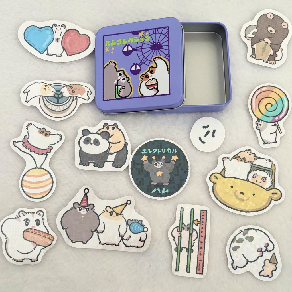 【5月新作】メガもこのハムスターカンカン(シール入り)