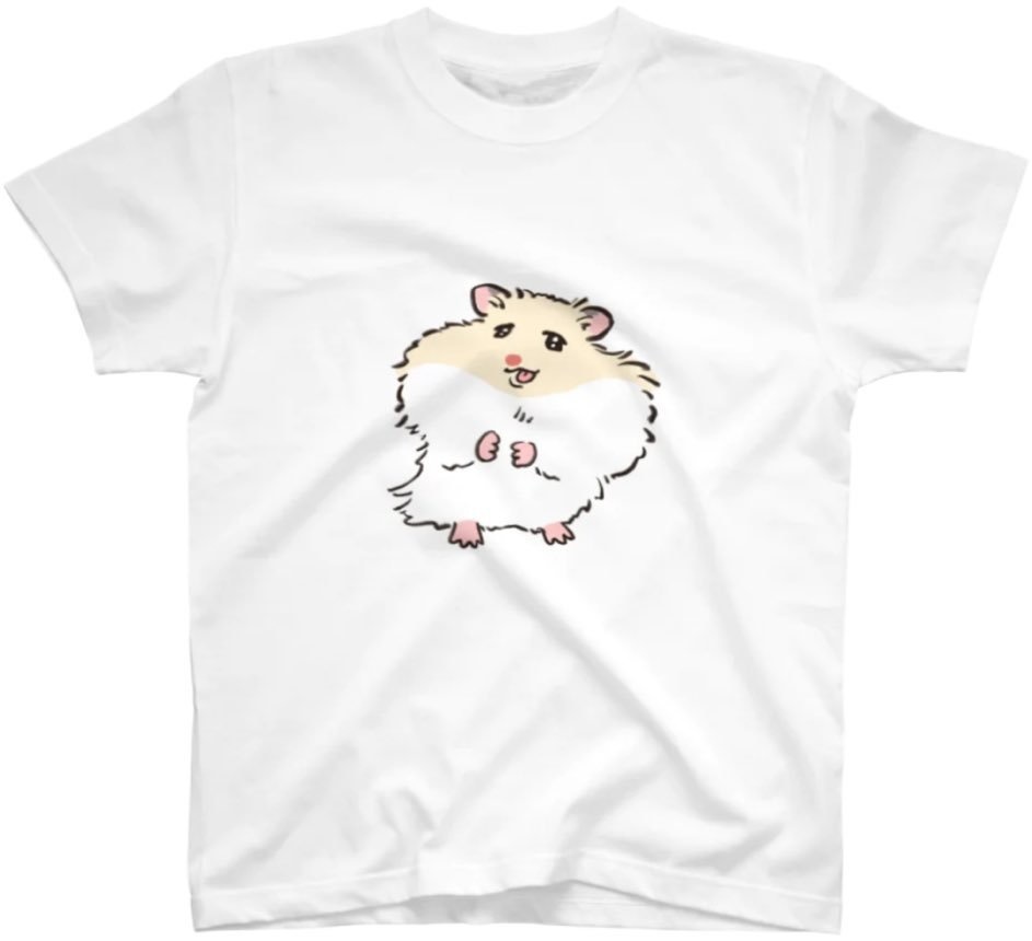 メガもこもこのほおばりボスT