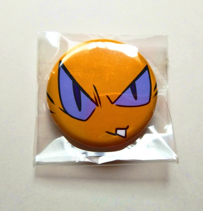 にゃんこフェイス缶バッジ