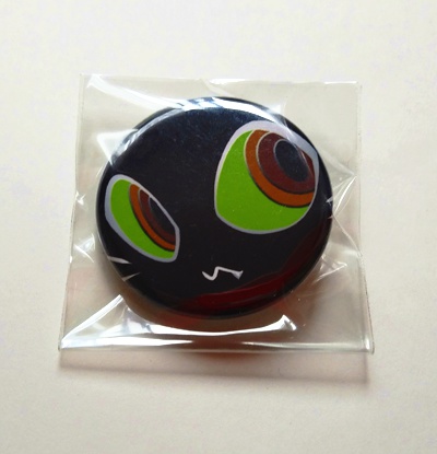 にゃんこフェイス缶バッジ