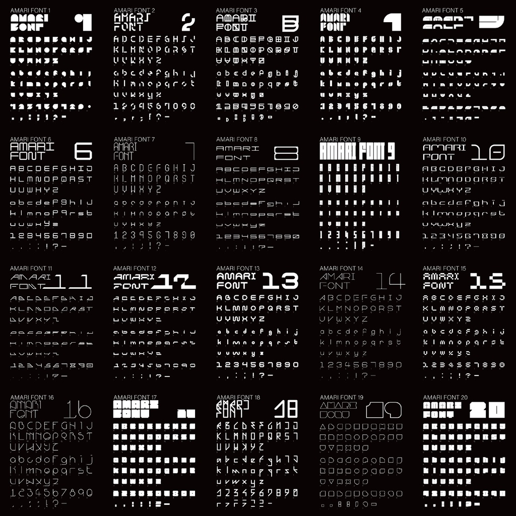 【フォントパック】#100日フォントチャレンジ全作品【一括DLパック】