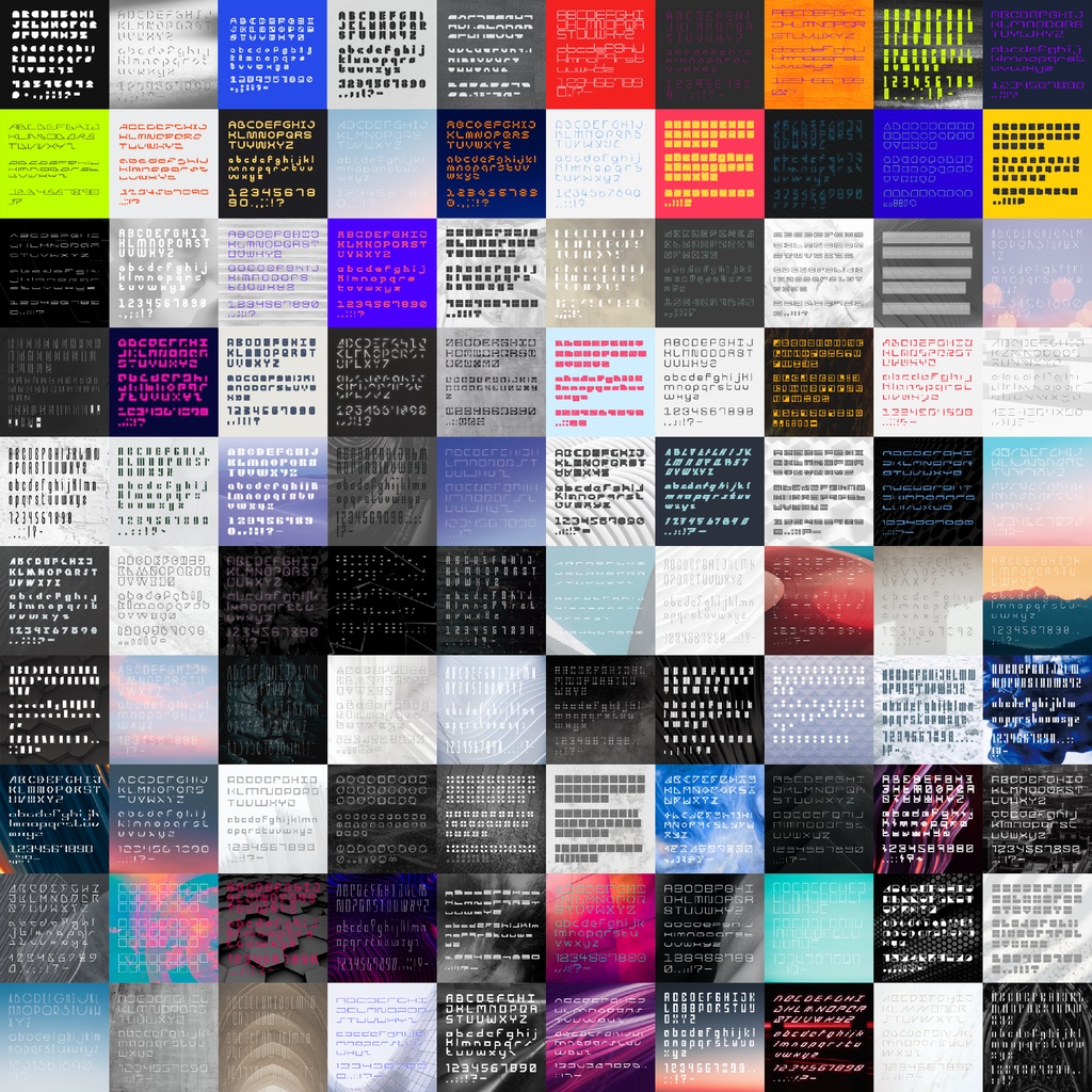 【フォントパック】#100日フォントチャレンジ全作品【一括DLパック】