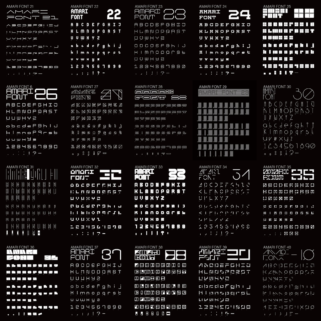 【フォントパック】#100日フォントチャレンジ全作品【一括DLパック】