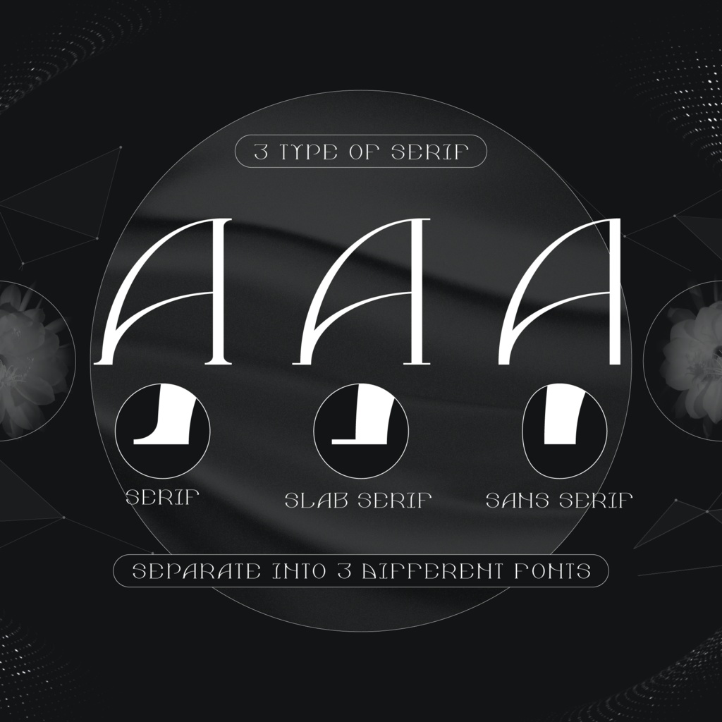 【可変セリフフォント】Luna Crescente / 上弦の月 - 0.95