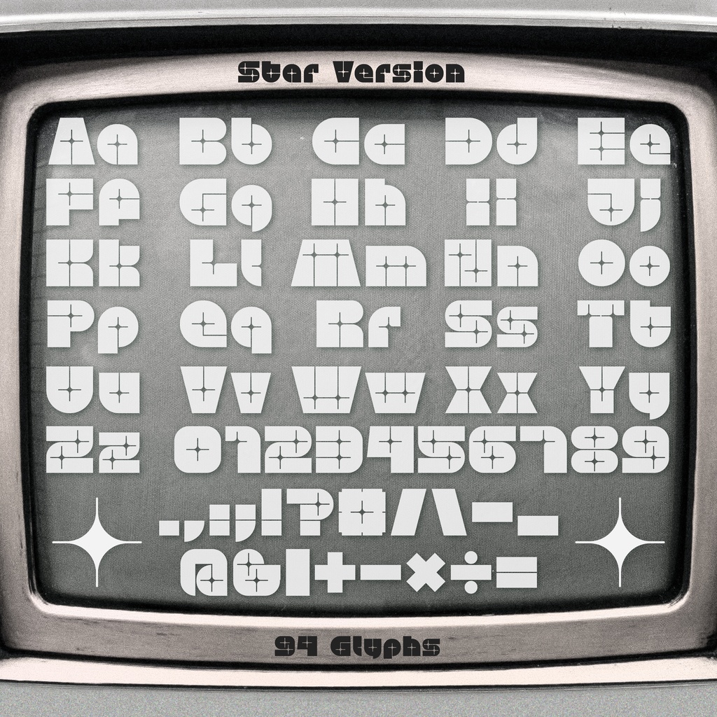 【超可変フォント】Super Epic Pop Star【先行版】