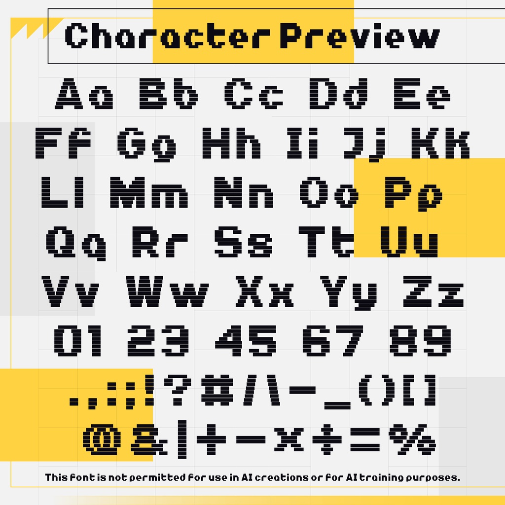 【超可変フォント】Code Mode Digit