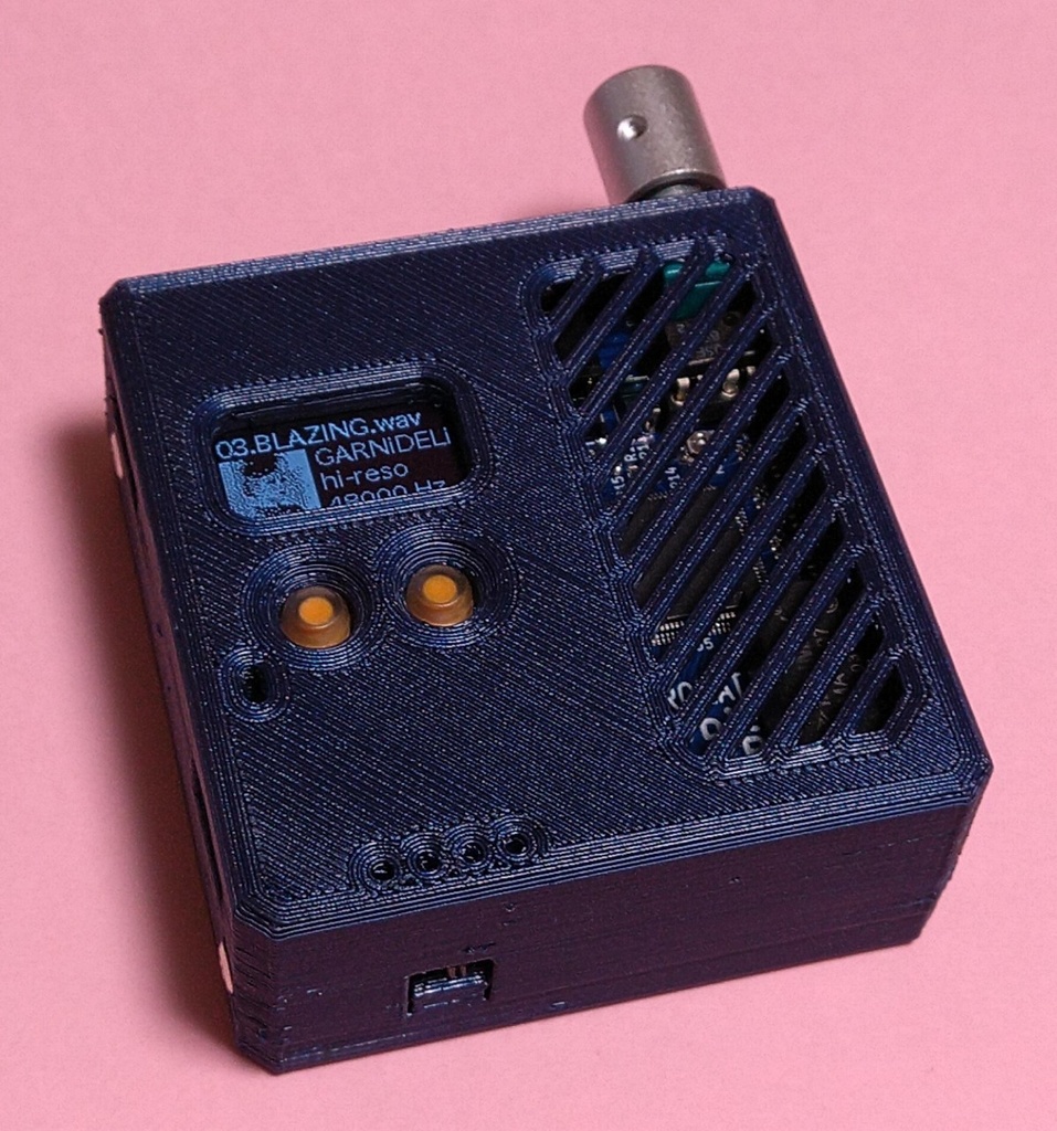 104050版 XIAO PI DAP ZERO&ZERO HAT 20bit R-2R DAC専用ケース