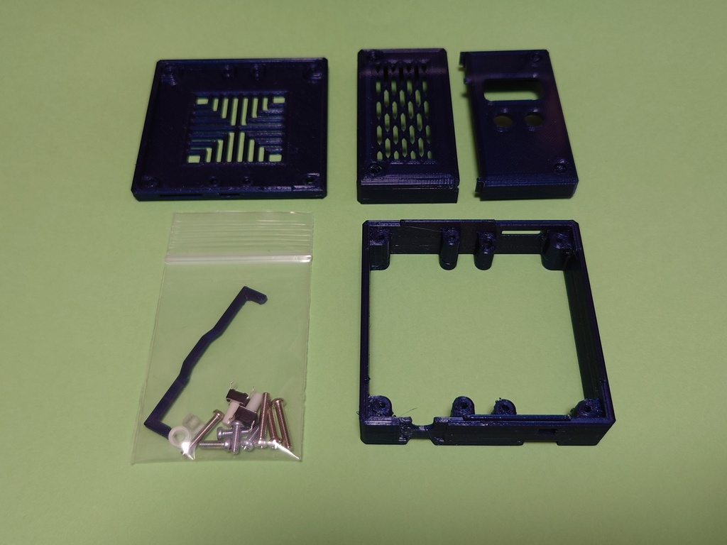 XIAO PI DAP ZERO+ZERO COMBI+MAXDAC-CONVERTER V2専用ケース