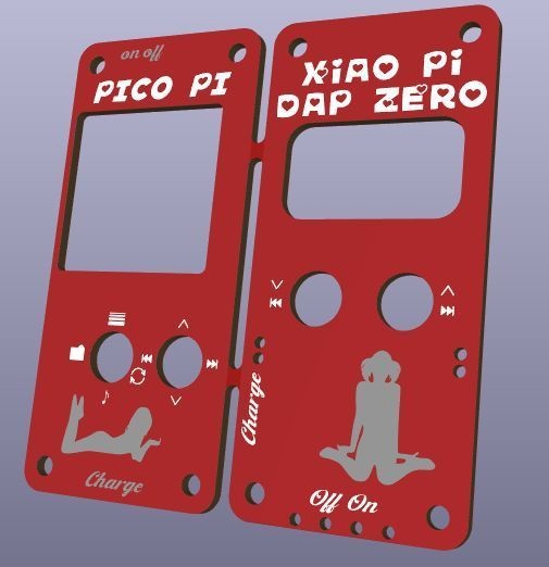 Pico Pi DAP Zero & XIAO PI DAP ZERO パネル基板
