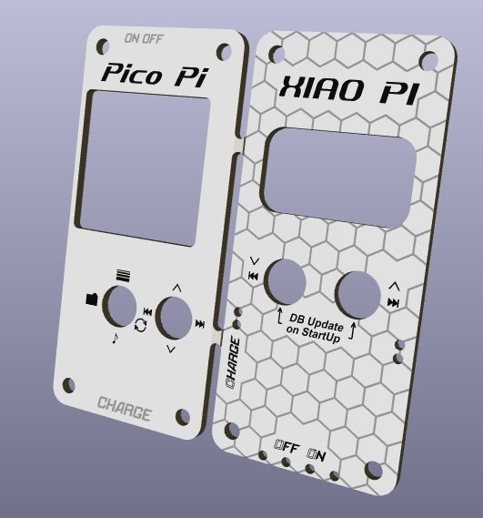 Pico Pi DAP Zero ＆ XIAO PI DAP ZERO パネル基板