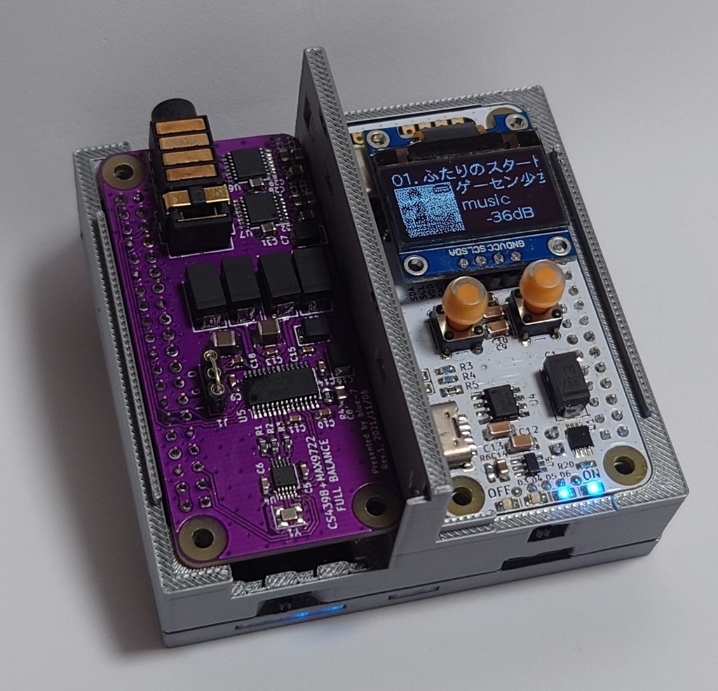 XIAO PI DAP ZERO/BM83 & ZERO COMBI & ZEROHAT MOTHER VF35/VF44 or MAXDAC-CONVERTER or Other DAC Board CASE