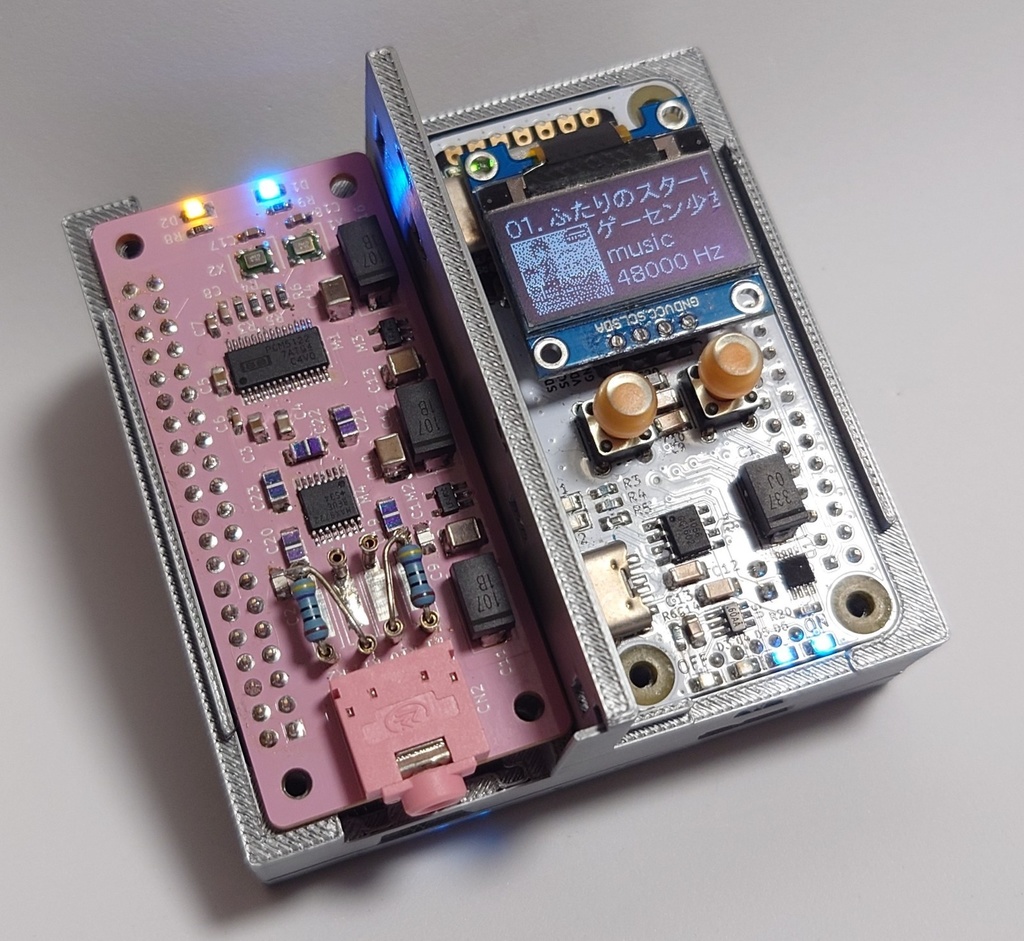 XIAO PI DAP ZERO/BM83 & ZERO COMBI & ZEROHAT MOTHER VF35/VF44 or MAXDAC-CONVERTER or Other DAC Board CASE