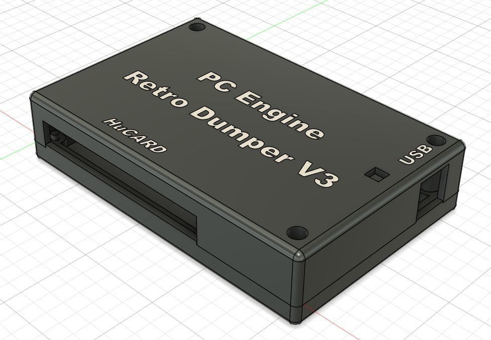 【3Dデータ】PCE Dumper V3 ケースデータ