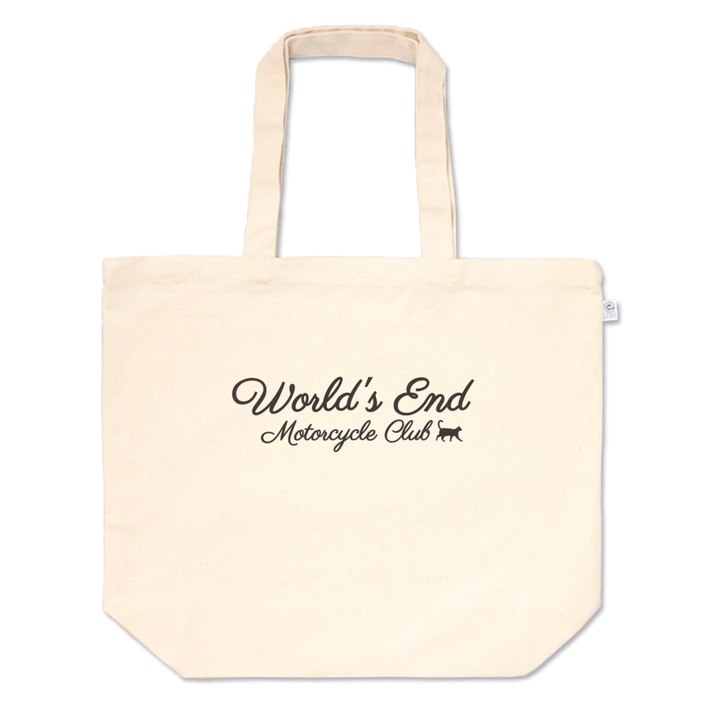 WEMC黒文字ロゴトート L,M