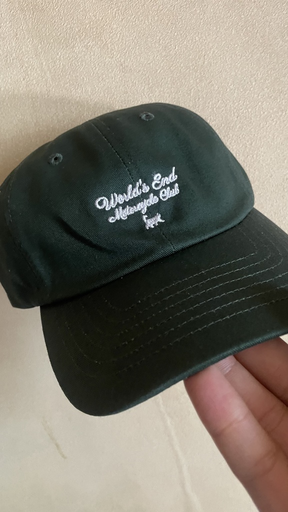 World's End Motorcycle Clubロゴ刺繍キャップ (全10色)