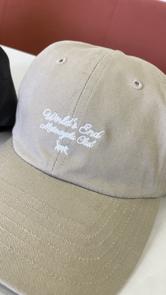 World's End Motorcycle Clubロゴ刺繍キャップ (全10色)