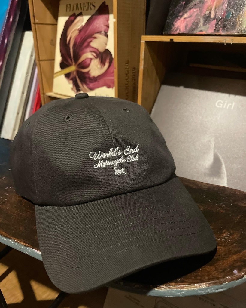 World's End Motorcycle Clubロゴ刺繍キャップ (全10色)