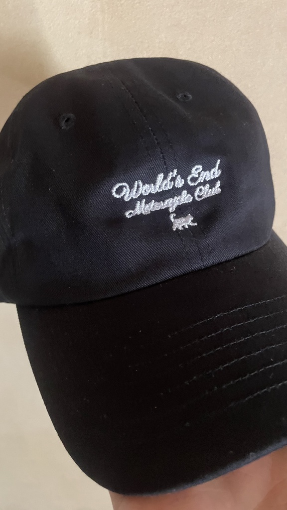 World's End Motorcycle Clubロゴ刺繍キャップ (全10色)