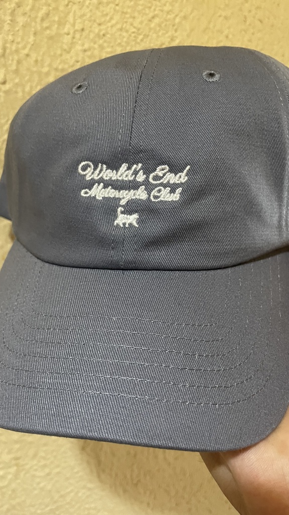 World's End Motorcycle Clubロゴ刺繍キャップ (全10色)