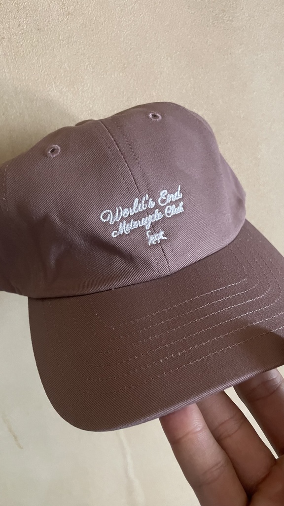 World's End Motorcycle Clubロゴ刺繍キャップ (全10色)