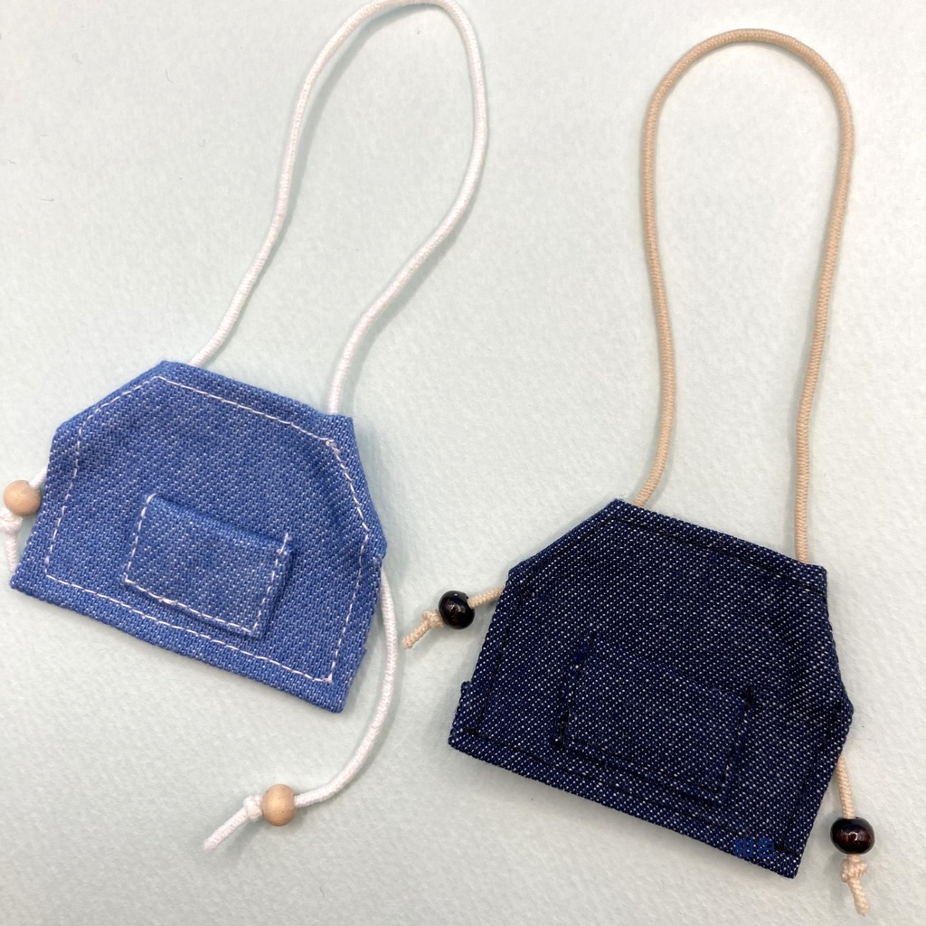 デニムエプロン*帽子付