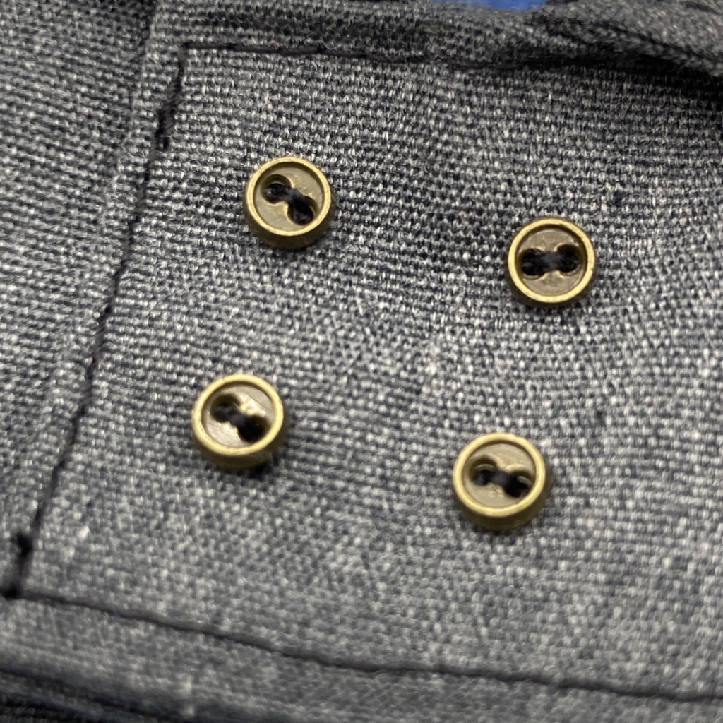 4つボタンのセーラーカラーと星のお出かけセット