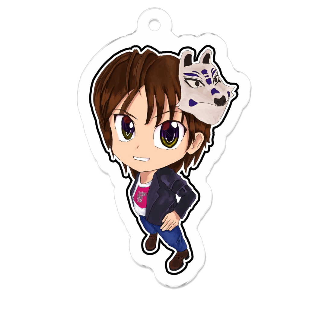アクリルキーホルダー ちびキャラブログバージョン