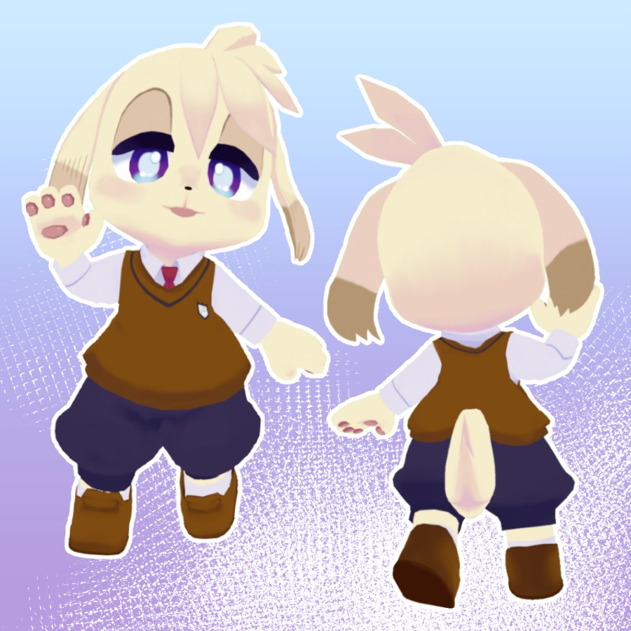 オリジナル3Dモデル「コロン」