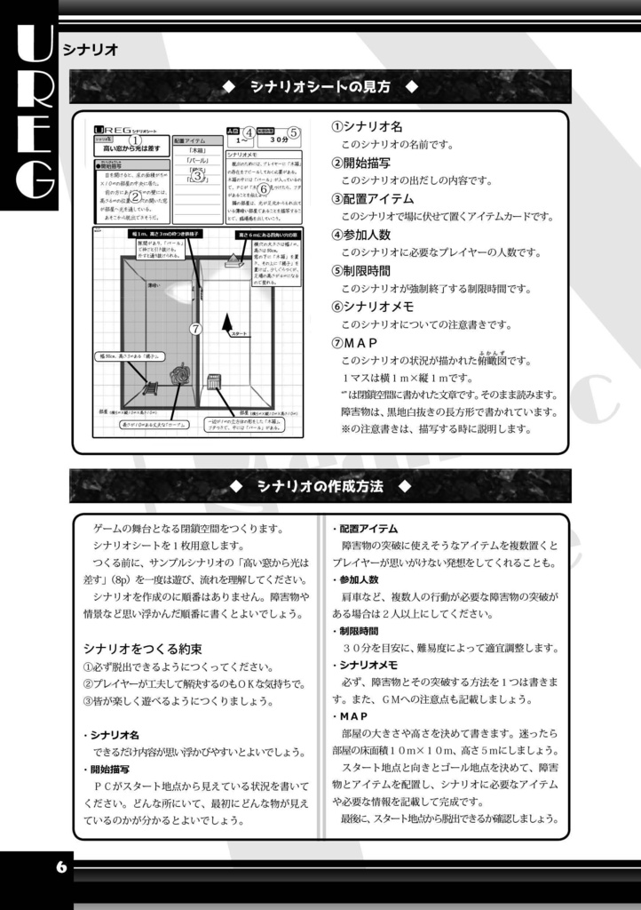 TRPG風協力脱出ゲーム UREG(アレグ)Un Realistic Escape Game