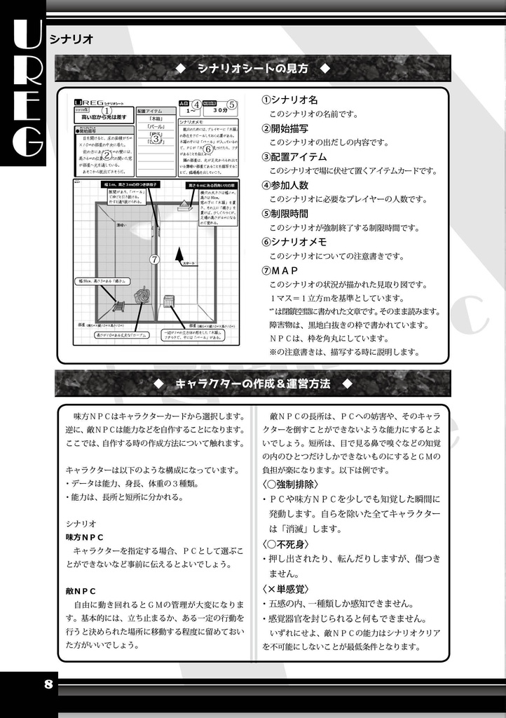 UREG(アレグ)象りの時計塔【TRPG風協力脱出ゲーム Un Realistic Escape Game】