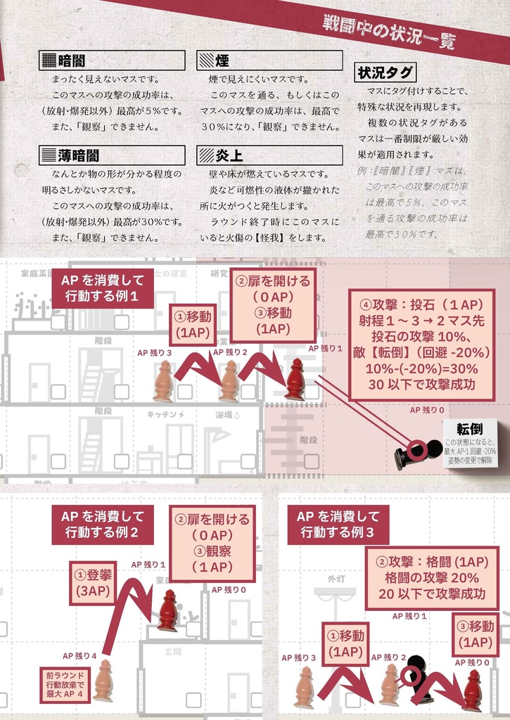 拠点防衛TRPGゾンビライン【フルカラーDL版】
