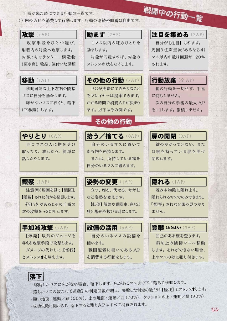 拠点防衛TRPGゾンビライン【フルカラーDL版】