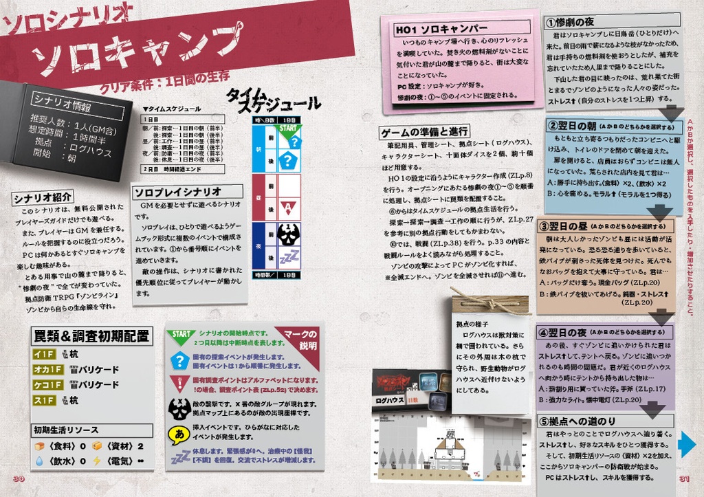 デッドワルツ【拠点防衛TRPGゾンビライン・サプリメント】