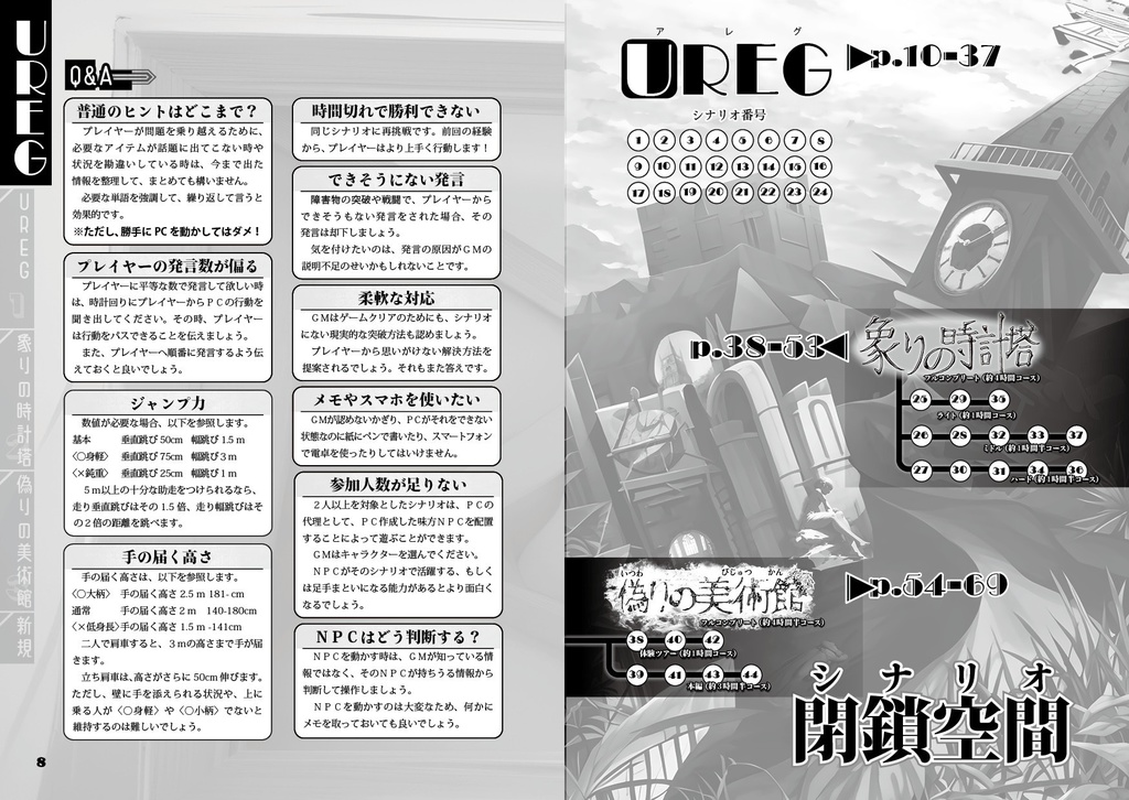 UREG(アレグ)アレグリメイク【TRPG風協力脱出ゲーム Un Realistic Escape Game】