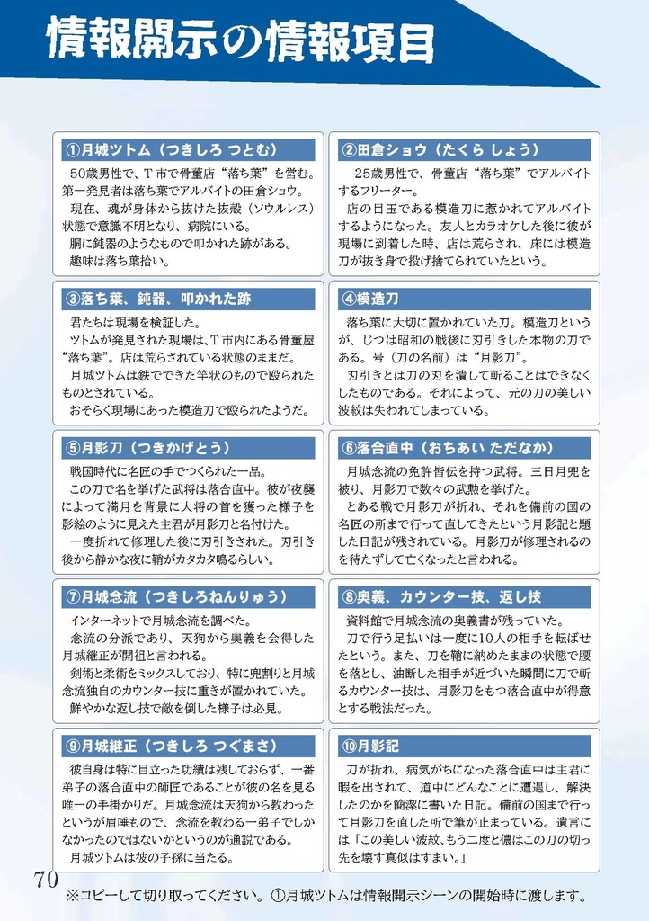 悪霊退治TRPGソウルキーパーズ